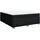 vidaXL Boxspringbett 180 x 200 cm Schwarz