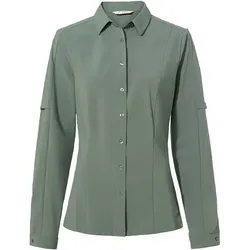 VAUDE Damen Bluse Wo Farley Stretch Shirt, agave, 34