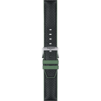 Tissot Leder  T852046787 - Grün, Schwarz,geprägtes Rindsleder