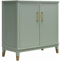 dorel home Westerleigh | Schrank mit 2 Türen in MDF grün