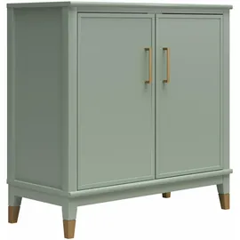dorel home Westerleigh | Schrank mit 2 Türen in MDF grün