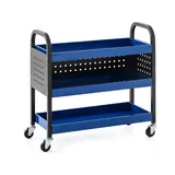 Tech-Craft Werkzeugwagen Stahl 75x35x66 cm blau