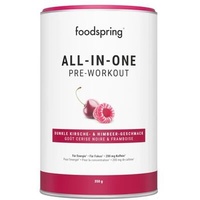 foodspring Pre-Workout All-in-One 350g Dark Cherry Raspberry