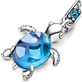 Pandora Meeresschildkröte Murano-Glas Silber 798939C01