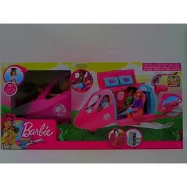 Barbie Dreamhouse Adventures Reise Traum-Flugzeug mit Puppe (blond)