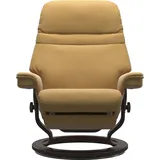 Stressless "Sunrise", elektrisch verstellbar, optional 2-motorisch, Größe M & L gelb 88 cm x 103 cm x 78 cm