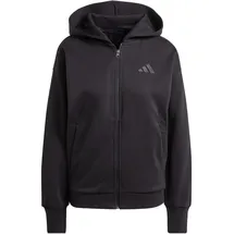 adidas All SZN Fleece Kapuzen-Sweatjacke Damen IX3809 - black XXS