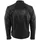 Rusty Stitches Super Jari V2 Motorrad Lederjacke Schwarz 5XL