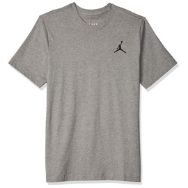 Jordan Nike Jumpman Emb T-Shirt Carbon Heather/Black M