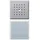 Gira Türstation UP 3fach 126165 alu