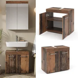 Vicco Waschbeckenunterschrank Luna, Oldstyle, 60 x 56 cm