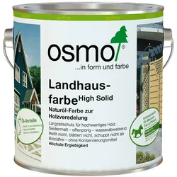 Osmo Landhausfarbe für Außenbereich  2,5 l in Wunschfarbton (Farbmischservice) Landhausfarbe Wunschfarbton aus RAL- oder NCS-Farbspektrum