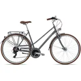 Bergrausch Marlies 21 Trekkingrad | Damenfahrrad | 21-Gang Schaltung | Felgenbremsen