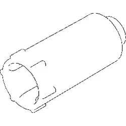 Dornbracht Bau-Stopfen mit O-Ring G1/2 09312001190