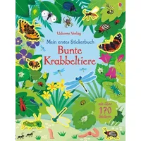 Usborne Verlag Mein erstes Stickerbuch: Bunte Krabbeltiere