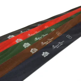 Anthoni Crown Ledergürtel ANTHONI CROWN, Damen, Gr. 100, blau, Leder, unifarben, Gürtel Ledergürtel, Vollledergürtel mit Schließe in schwarz-Metallic