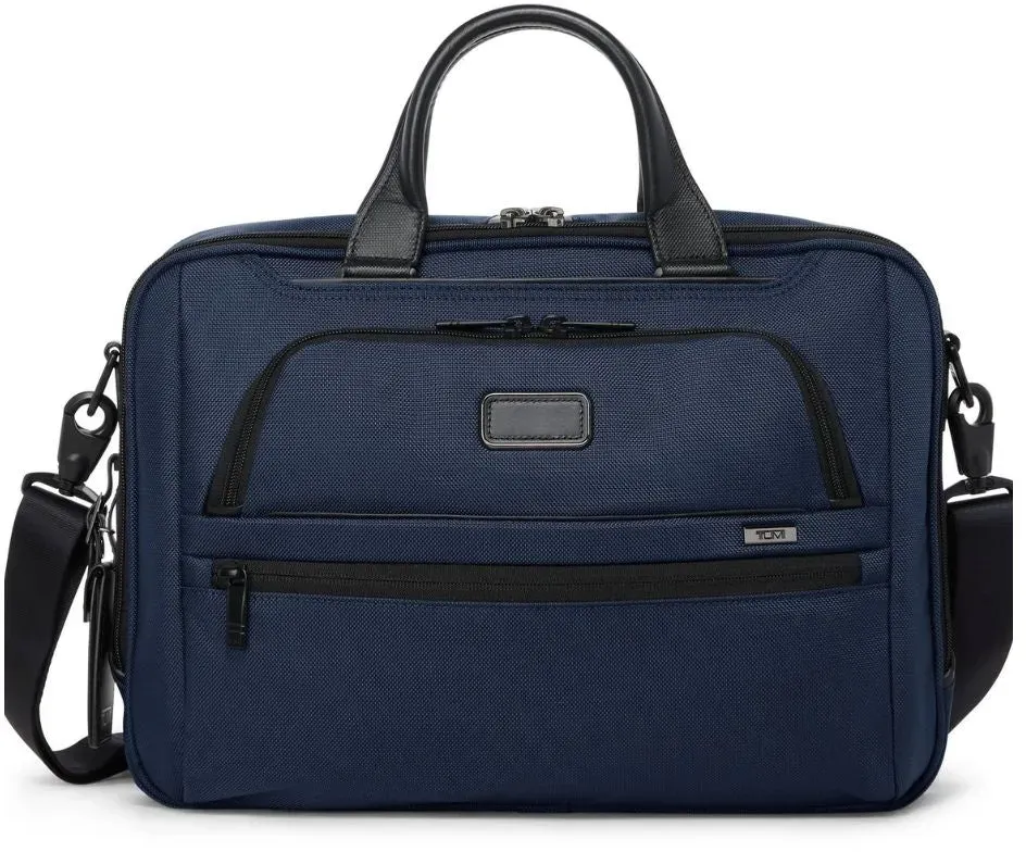Tumi Alpha 4 Black Aktentasche aus FXT Ballistic Nylon