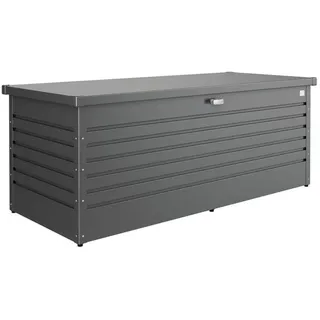 Biohort Freizeitbox 180 181 x 79 cm Stahl Grau Dunkelgrau