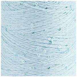 Rico Design Garn Blümchen Blau 25 g
