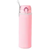 Fukamou Wasserflaschenhülle | Glasflaschen-Schutzhülle Für Die Reise - Bottle Cosy Isolierte Glas-Wasserflaschenabdeckung, Isolierte- Flaschenträger Für Outdoor-Sportarten