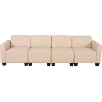 MCW Modular 4-Sitzer Sofa Couch Moncalieri ~ creme