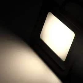 McShine Außenstrahler Aluminium 30 W 2550 Lumen IP66 schwarz