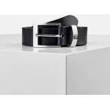 Lerros Herrengürtel Leder schwarz 105