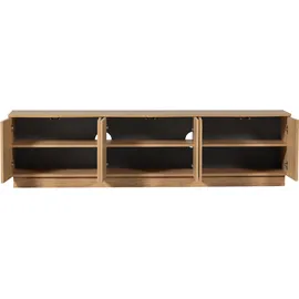 Woood Zuma Lowboard 200 cm Braun Holz