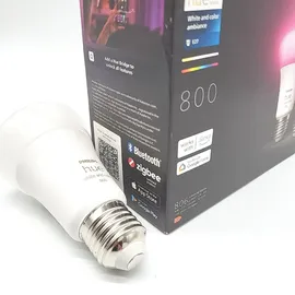Philips Hue White and Color Ambiance 800 E27 6,5W 2er-Pack (929002489602)