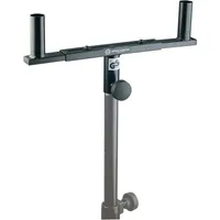K&M König & Meyer 24105 Gabel für Boxenstative, Schwarz
