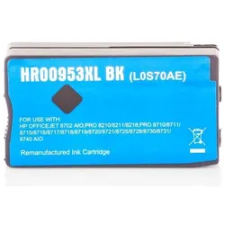 Alternativ zu HP L0S70AE / 953XL Tinte Schwarz