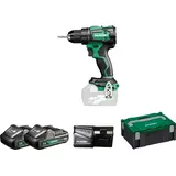Hikoki DS18DEWFZ Akku Bohrschrauber 2 Stück 18V Lithium-ion Akku