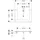 Hansgrohe Xelu Q Konsolentisch 780x550x0,0 Weiß Hochglanz