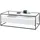 Casavanti Couchtisch Evora Weiß Holz 120 x 40 cm