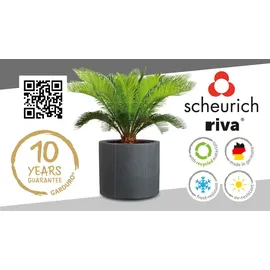 Scheurich Panzano 50 Ø 48 x 40,3 cm Schwarz-Granit