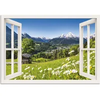 ARTland Artland, Bilder, Bayerischen Alpen, weisses Fenster T5TQ (100