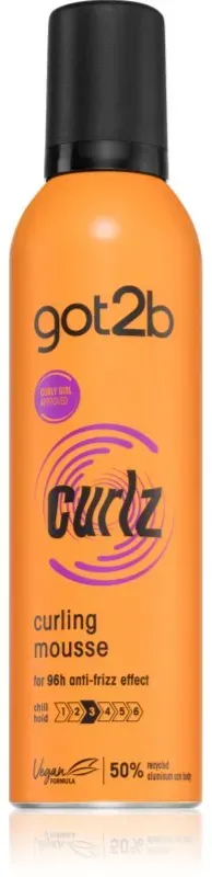 got2b Curlz Haarschaum zur Definition von welligem Haar 250 m