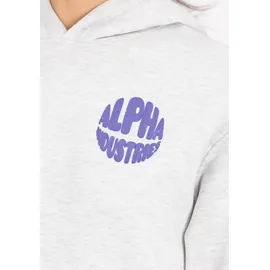 Alpha Industries Hoodie Logo Hoodie Backprint W Grau 34