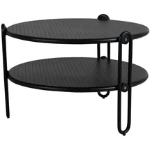 Brafab Blixt Loungetisch Aluminium schwarz, 65cm
