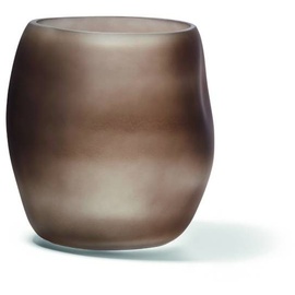 philippi Vase Organic 20 cm, braun, Glas, Philippi - natur - M - Freiform