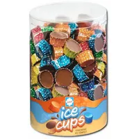 (9,95€/1kg) Eichetti Eiskonfekt, Ice-Cups,Schokolade, 1 kg Dose