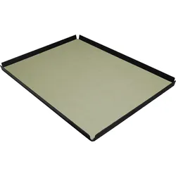 Stil Casa Stil Haus, Tablett für Hotelzimmer, Innenraum aus Polyurethan-Verbundwerkstoff, 51,5x39,5 cm, Farbe Schlamm (Senf).
