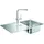 Grohe Minta Set aus Spüle und Küchenarmatur Edelstahl