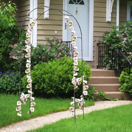Harms Import Rank Gitter Rosen Bogen Pergola Tor Pflanzen Hilfe Gestell Spalier grün