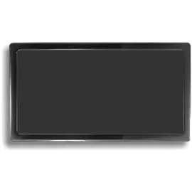 DEMCiflex Staubfilter 280mm x 140mm - schwarz/schwarz