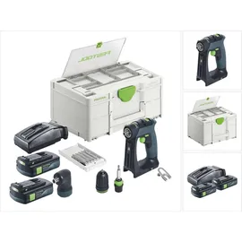Festool CXS 18 C inkl. 2 x 3,0 Ah + Ladegerät + Koffer