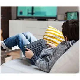 Logitech K400 Plus Wireless Touch Keyboard DNK/FIN/NOR/SWE schwarz