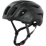 Alpina Paranus Urban Fahrradhelm (Größe 55-59CM, schwarz)