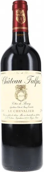 le Chevalier, Côtes de Bourg AOC Château Falfas 2019 BIO