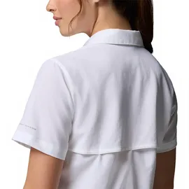 Columbia Silver Ridge Utility II SS Shirt Weiß XS